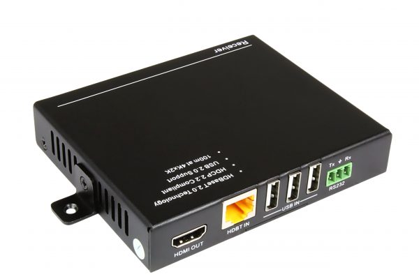 Official Product Photo of 100m HDBase-T RX w/ USB 2.0