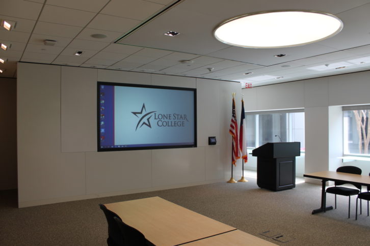 Conference Center installation for Lone Star College - University Park